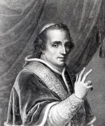 Pape Pie VII, gravé par Rafaello Morghen